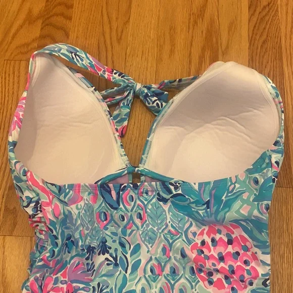 lilly pulitzer one-piece swimsuit size 14 - Picture 3 of 4